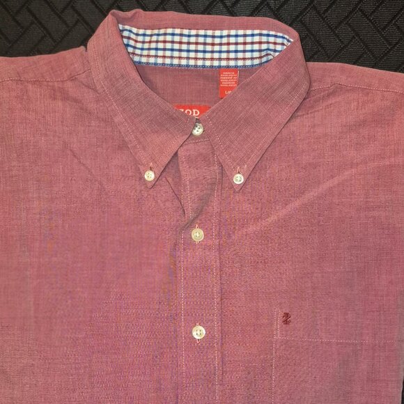 IZOD Dress shirt, 100% Cotton, in size Large - Picture 1 of 12